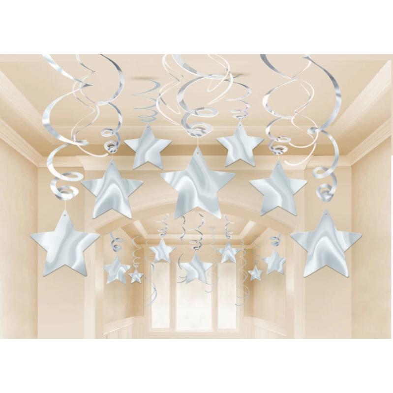 Glitz & Glam Metallic Star Decoration