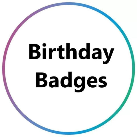 Birthday Badges