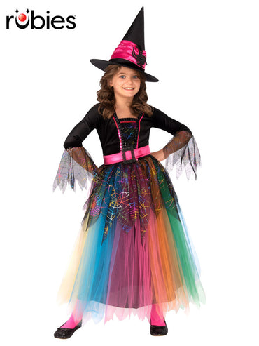 Girls Costume - Spider Witch Costume