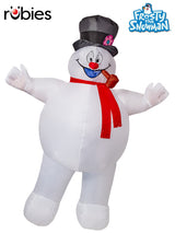 Men Costume - Frosty The Snowman Inflatable Costume