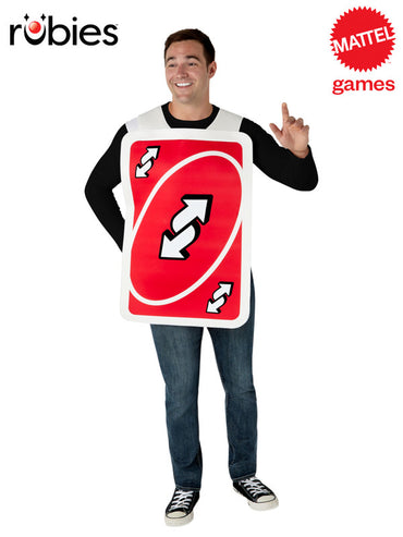 Adult Costume - Uno Reverse Card Tabard Costume