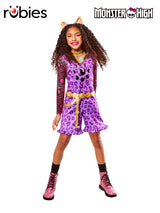 Girls Costume - Clawdeen Wolf Deluxe Monster High Costume