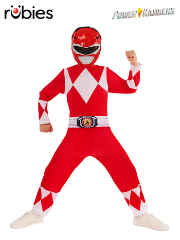 Boys Costume - Power Rangers Red Costume