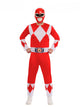 Men Costume - Power Rangers Red Deluxe Costume