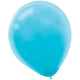 Caribbean Blue Latex Balloons 30cm 72pk