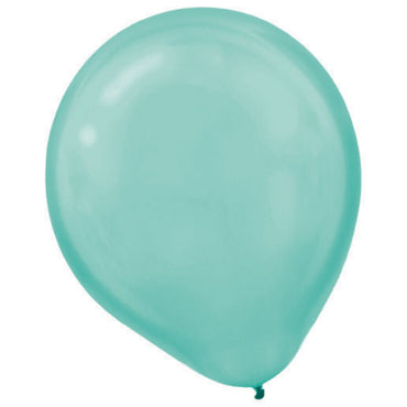 Robin's Egg Blue Latex Balloons Pearl 30cm 72pk