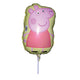 Peppa Pig Mini Shape Foil Balloon 35cm Each