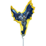 Batman Action Scene Mini Shape Foil Balloon Each