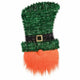 Leprechaun Head Deluxe Hanging Tinsel Decoration 60cm x 30cm Each