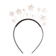 Iridescent Glitter Stars Headband Each