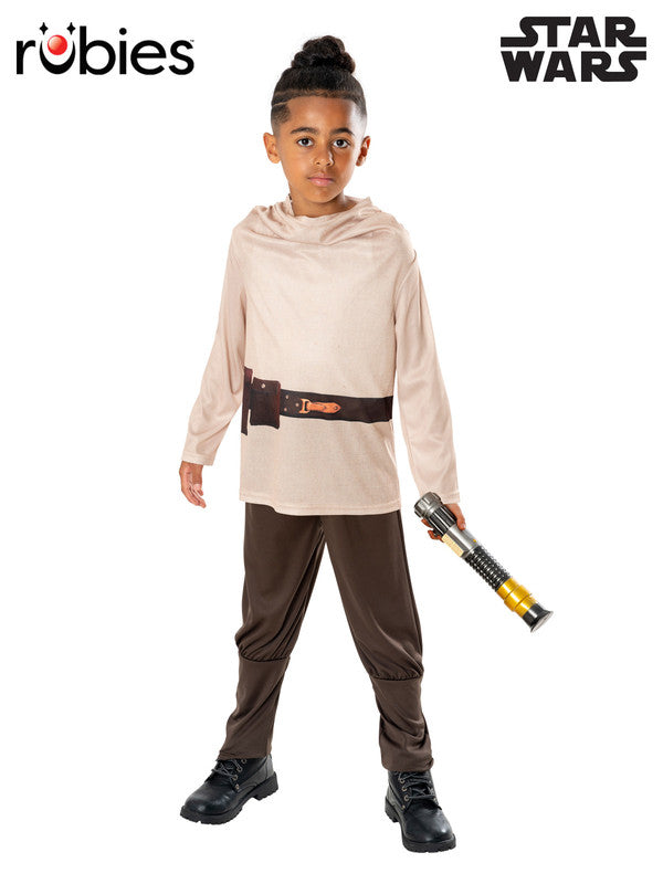 Boys Costume - Obi Wan Kenobi Costume & Lightsaber