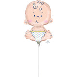 Welcome Baby Mini Shape Foil Balloon Each