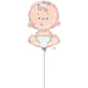 Welcome Baby Mini Shape Foil Balloon Each