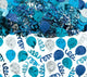 Blue Party Balloons Confetti 70g