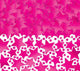 Pink Star Confetti 70g