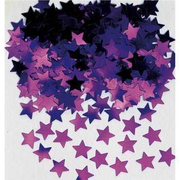 Purple Mini Stars Confetti 7g