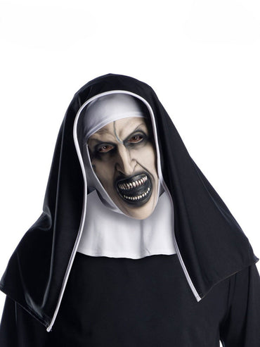 The Nun Adult 3/4 Mask With Headpiece