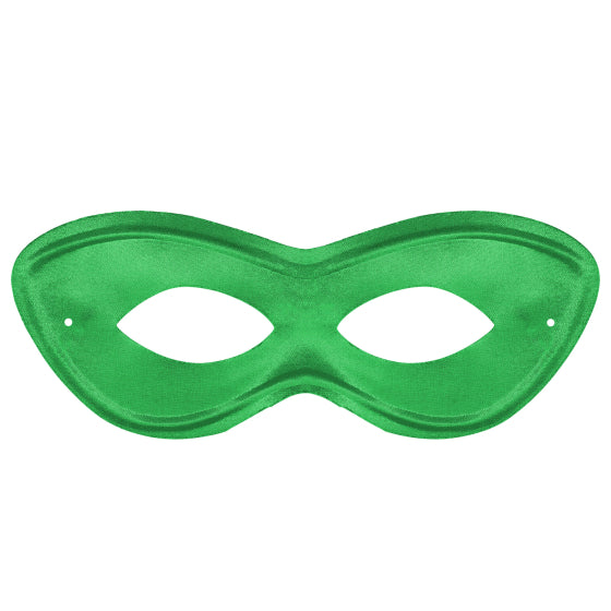 Green Super Hero Eye Mask 7cm x 20cm Each