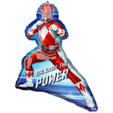 Power Rangers Red Ranger SuperShape Foil Balloon 63cm x 68cm Each