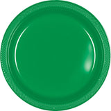 Plastic Round Banquet Plates 26cm 20pk