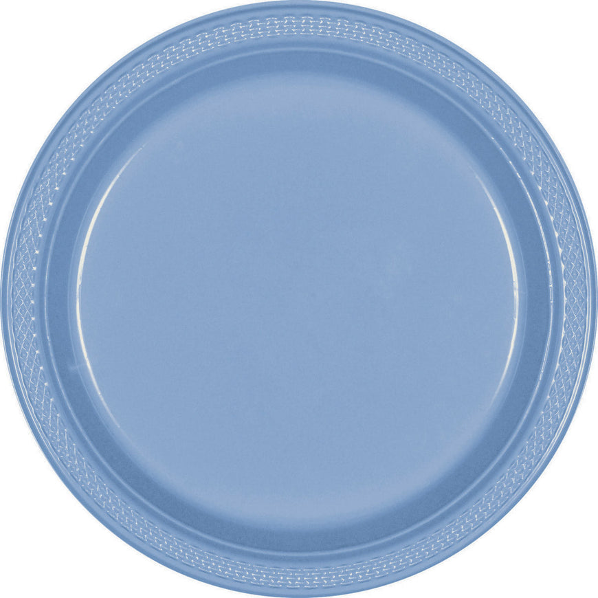 Plastic Round Banquet Plates 26cm 20pk