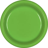 Plastic Round Banquet Plates 26cm 20pk