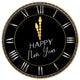 Black, Silver & Gold Happy New Year Melamine Platter 34cm Each