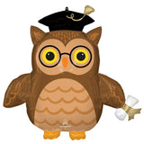 Graduate Wise Owl SuperShape Foil Balloon 76cm x 73cm Each