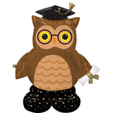 Graduate Wise Owl AirLoonz Balloon 96cm x 111cm Each