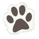 Pawsome Party Paw Print SuperShape Foil Balloon 58cm Each