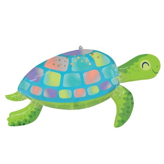 Under the Sea Turtle SuperShape Foil Balloon 96.5cm Each