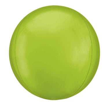 Vibrant Green Orbz Balloon 40cm Each