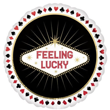 Feeling Lucky Foil Balloon 45cm Each