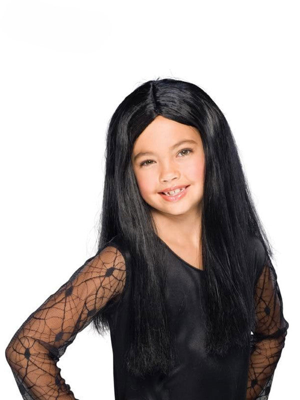 Witch – Long Black Kids Wig