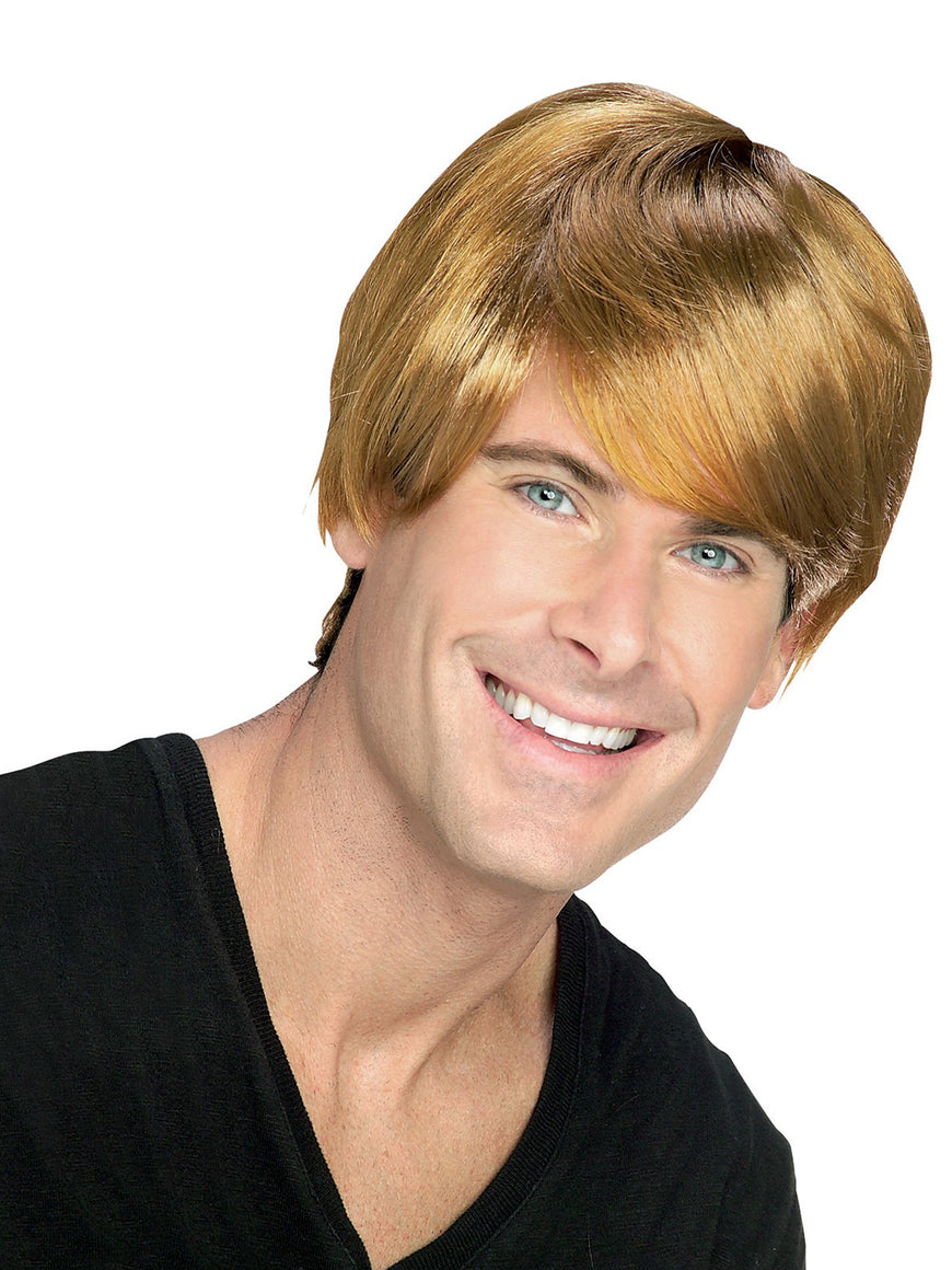 Rocket Man Light Brown Adult Wig