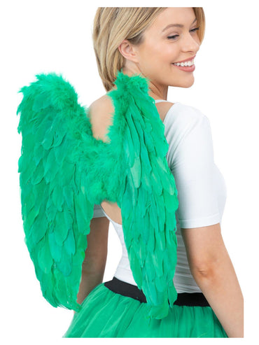 Green Angel Wings