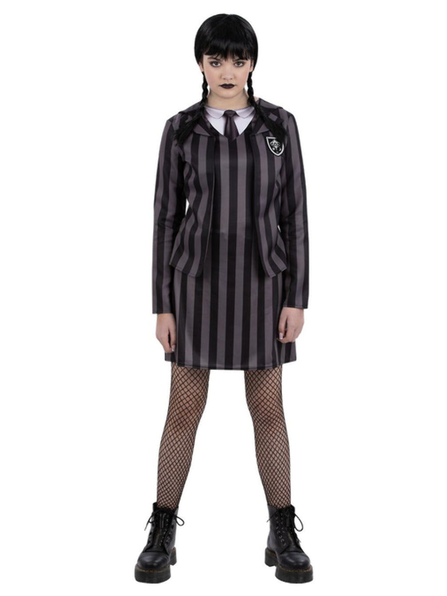 Girls Costume - Gothic School Uniform Costume