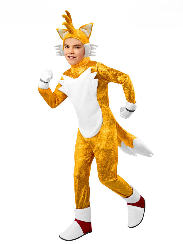 Boys Costume - Tails ‘Sonic The Hedgehog’ Deluxe Costume