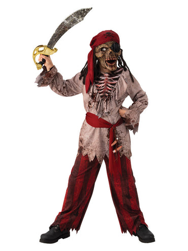 Boys Costume - Skeleton Pirate Costume