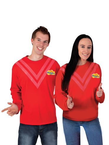 Adult Costume - Red Wiggle Costume Top