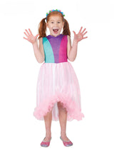 Girls Costume - Trolls Poppy Bridesmaid Costume