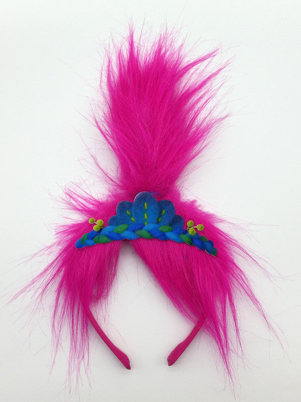 Trolls Poppy – Headband With Attached Hair