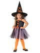 Girl's Costume - Witch Purple & Orange