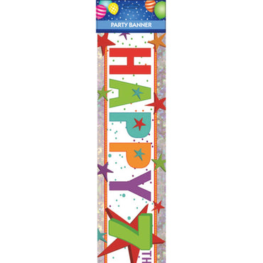 Happy 7th Birthday Banner Each