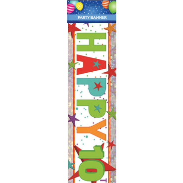 Happy 10th Birthday Banner Each