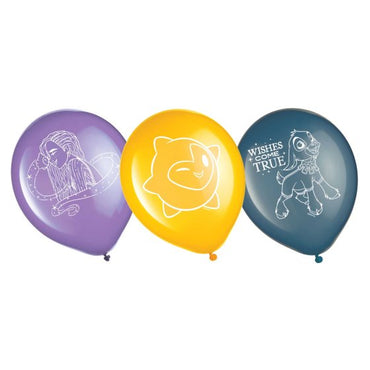 Disney Wish Latex Balloons FSC 30cm 6pk