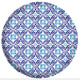 Mediterranean Melamine Plate 26cm 4pk