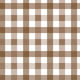 Teddy Brown Gingham Lunch Napkin FSC 16pk