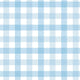 Pastel Blue Gingham Lunch Napkin FSC 16pk