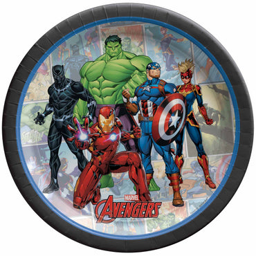 Marvel Powers Unite NPC Paper Plates FSC 17cm 8pk